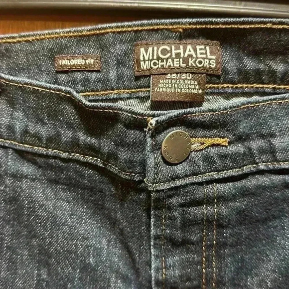 Michael, Michael Kors, blue jeans size 38/30 - Picture 4 of 8